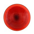 Achla Designs Achla CGB-09R 12 Inch Red Glass Crackle Glass Bowl CGB-09R